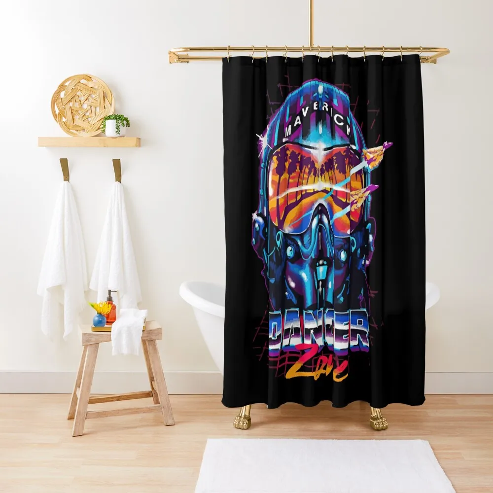 

Top Gun Maverick Danger Zone Shower Curtain For The Bathroom Bathroom Deco Curtain