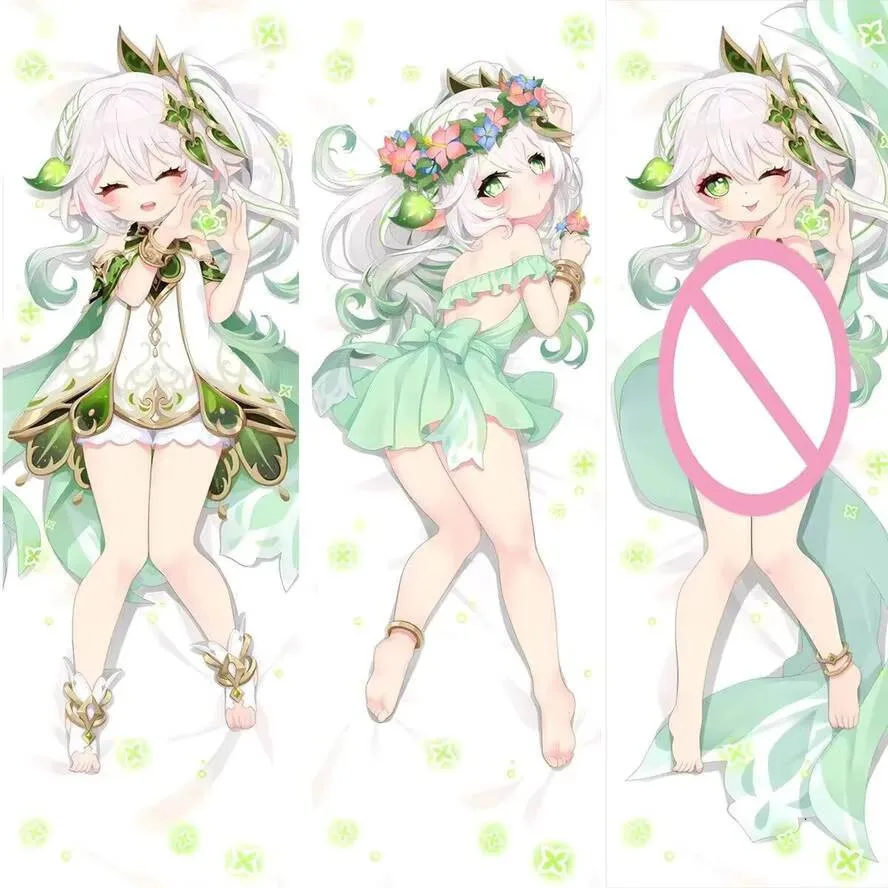

Impact Anime Game Genshin Nahida Body Pillow Case Cover Dakimakura Long Two Side Hing Prop Home Decoration