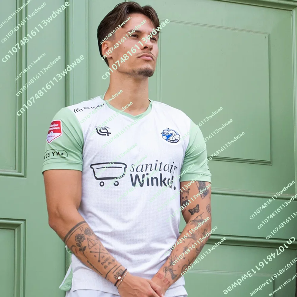 Image of Meistverkauftes 2026 Niederlande FC Den Bosch Fußballtrikot Herren T-Shirt 3D-Druck Kinder Sportbekleidung für Familie Jungen Fans Fußballtrikot