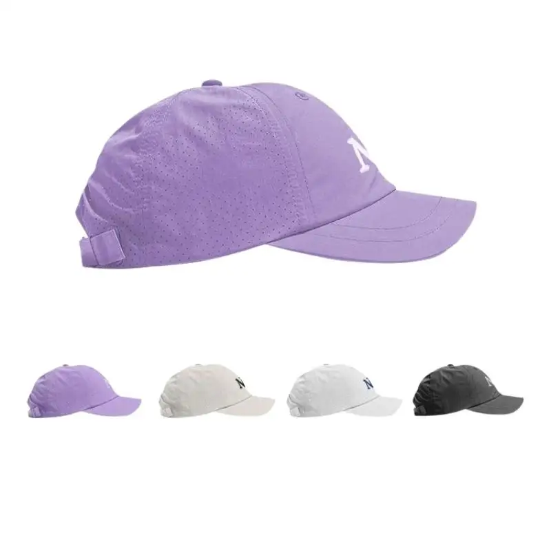 Atmungsaktive Mesh-Baseballkappe mit UPF 50 UV-Schutz und ultraleichtem Design, perfekt zum Laufen, Wandern und für Outdoor-Aktivitäten. – Detail 4