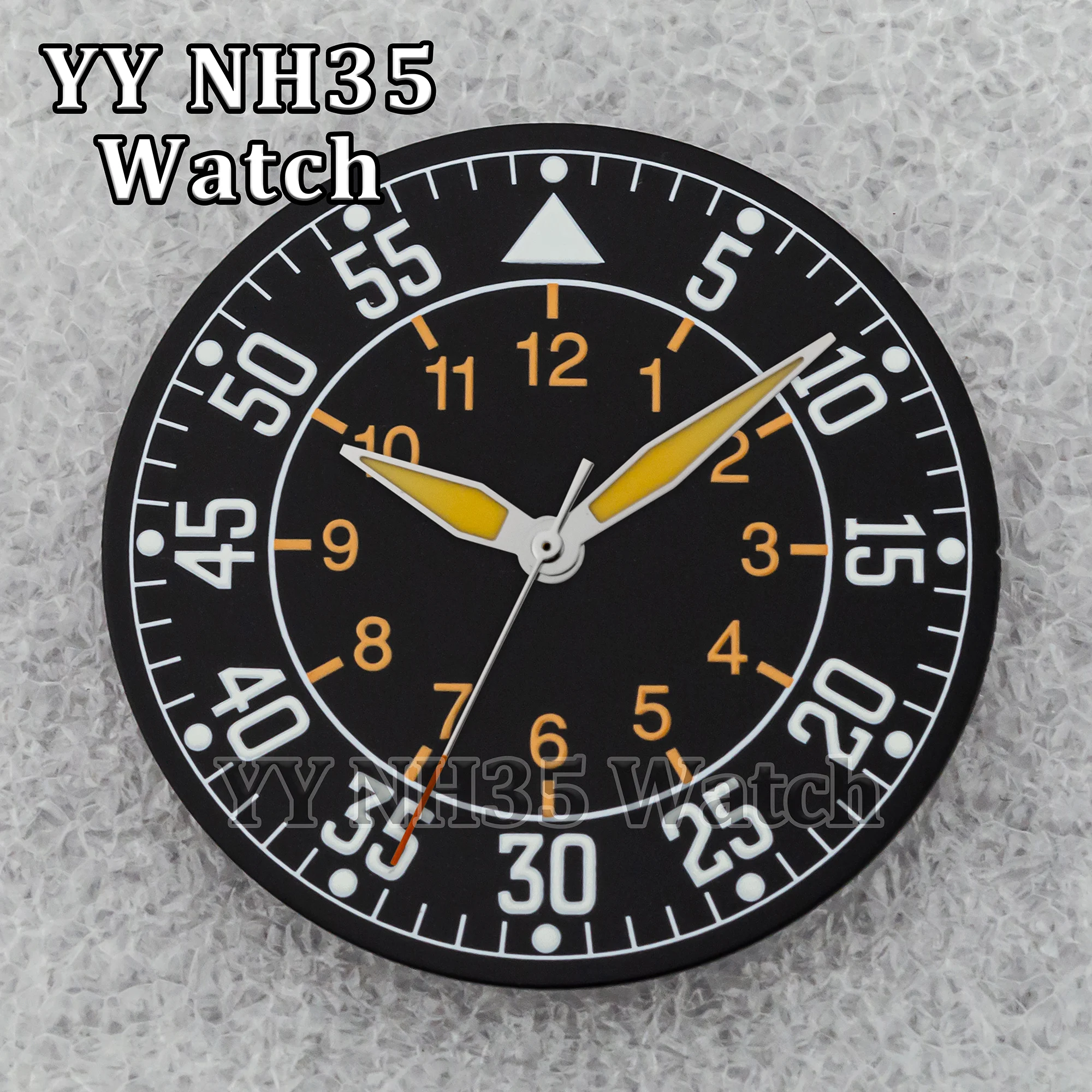 

Watch Dial Hands NH35 Dial for Mark XX Watches Watch Accessories Luminous Needles 36mm Watch Face fit NH35 Automatic Movement