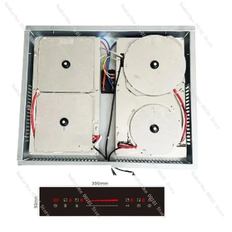 Built in Induction Cooktop Hidden Magnetic Under Granite Ceramic Stove Hob Stovetop Commercial Induction Cooker