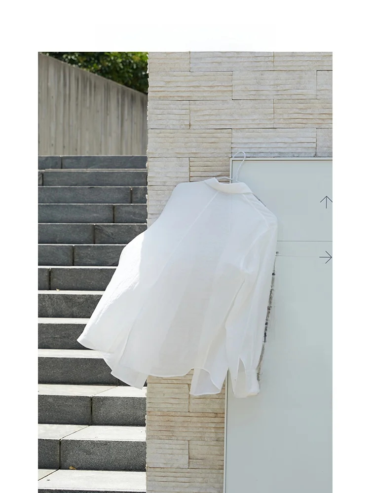 Dames zomer nieuwe Sle dunne witte zonbescherming irt jas woon-werkverkeer eenvoudige Ba split casual ontspanning rechte tube top