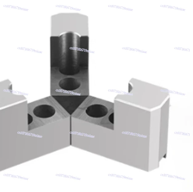 

Three Jaw Chuck Lathe Hydraulic L-shaped Raised and Extended Claw 56810 Inch Internal Support and External Clamp Dual-purpose