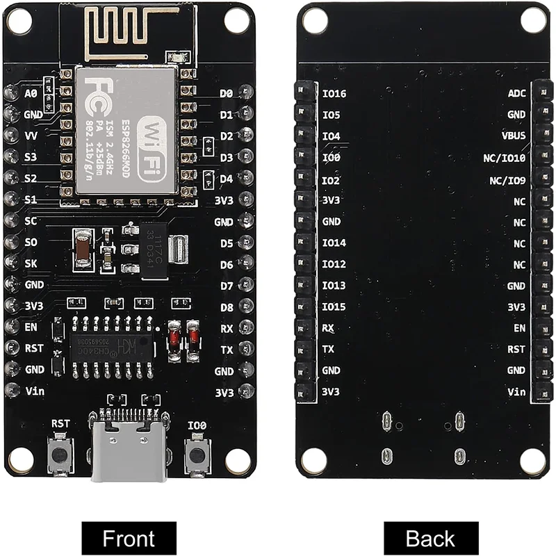 ESP8266 Wireless Module CH340/CP2102/CH9102X NodeMcu V3 V2 Lua WIFI Internet of Things Development Board Based ESP-12E ZY8266