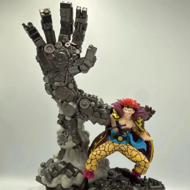 

Bandai Banpresto One Piece Figlife Eustass Kid Anime Figure With Mechanical Arm Collectible Statue For Anime Fans And Collectors