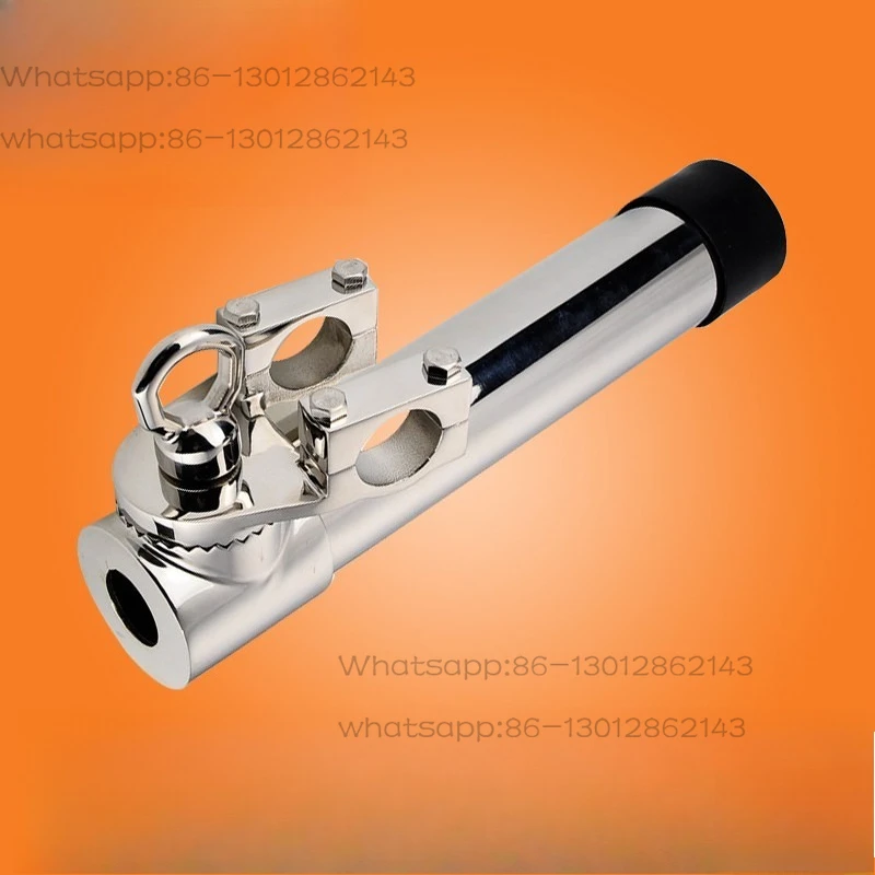 Marine stainless steel hardware accessories, fishing rod bracket, one-way rotating fishing rod holder,