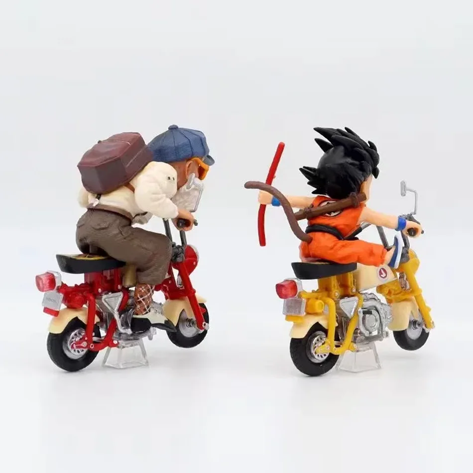 أنيمي الشكل سون جوكو ماستر روشي 13 سنتيمتر لعبة دراغون بول Z قاطرات البلاستيكية عمل كامي سينين دراجة نارية لعب للأطفال #5