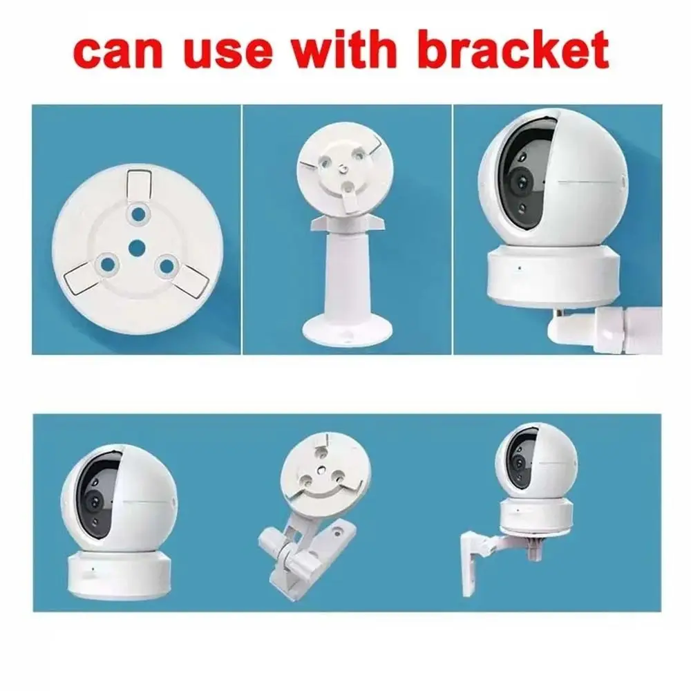 Wall Hanging Video Camera Hoisting Bracket Inverted Install 1/4 Interface Camera Base Gasket for Xiaomi Ezviz TP-LINK