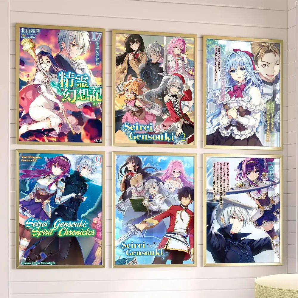 

Spirit Chronicles Poster Posters,waterproof Paper Stickers,coffee Shops,bar Living Rooms