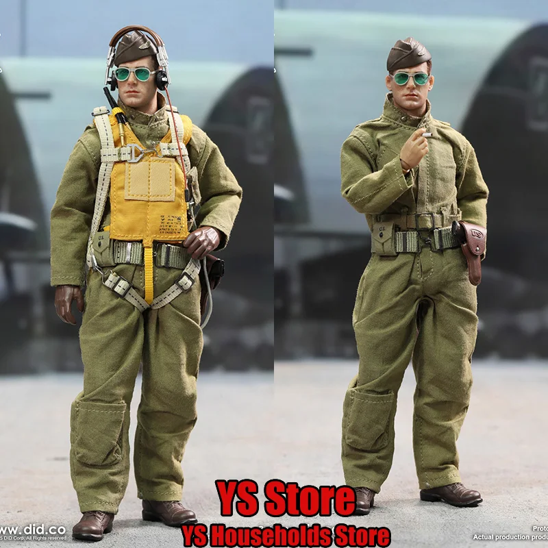 DID XA80032 1/12 UA ARMY AIR FORCES PILOT Captain Man Actionfigur Militärfans Sammlerstück 6" Komplettset Palm Hero Soldat Puppe