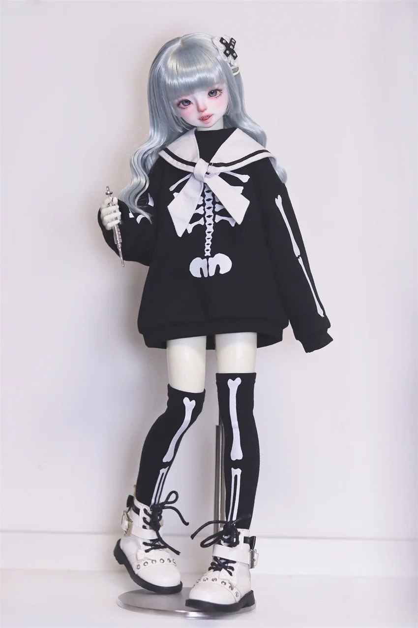 BJD Clothes Suitable for  1/4,1/6 girl hoodie casual suit Sweet cool style bjd doll accessories(no dolls)