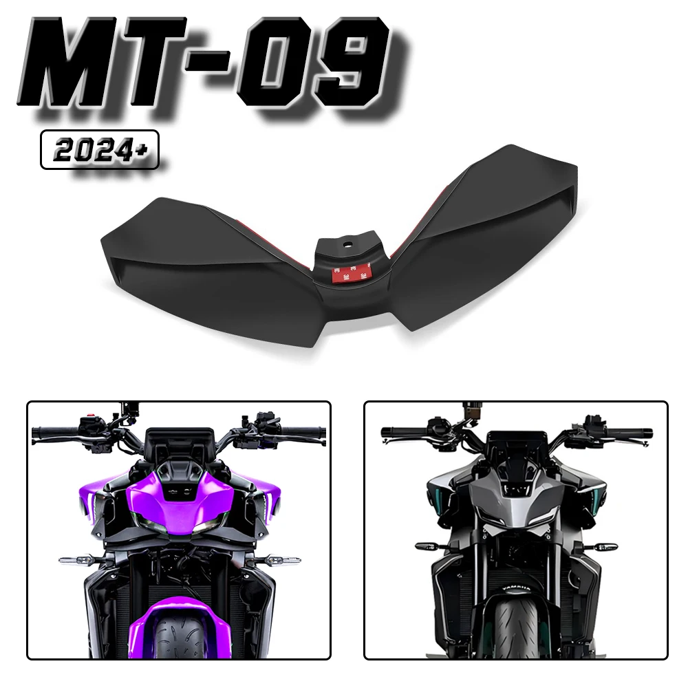 

For YAMAHA MT-09/SP GP WING DOWNFORCE NAKED FRONTAL SPOILERS MT09 GEN 4 2024 2025 Front spoiler Lower spoiler lower lip new