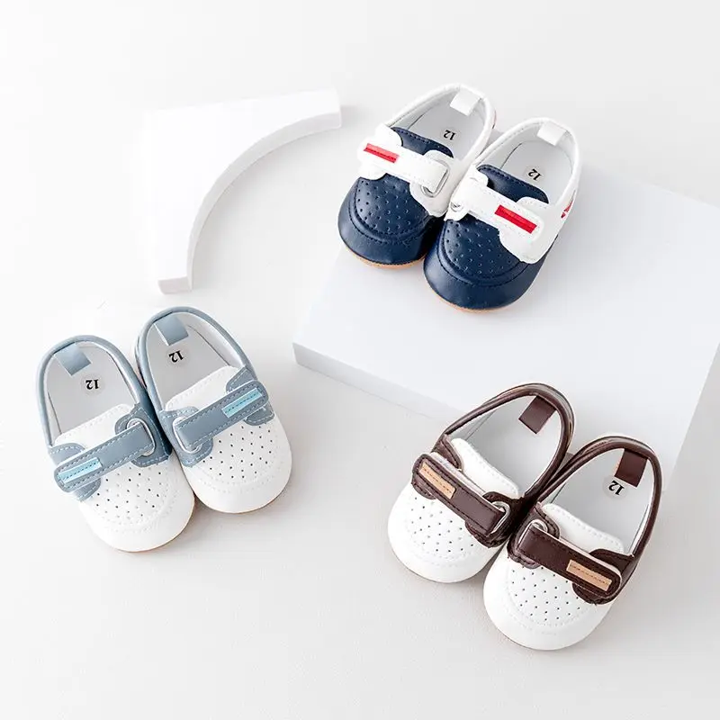 حذاء رياضي للأطفال من البولي يوريتان و تي آر ، أولاد وبنات ، 0-9-18 شهرًا ، حذاء للربيع والخريف للأطفال الصغار ، جودة عالية ، جديد ، BBW3100 ،