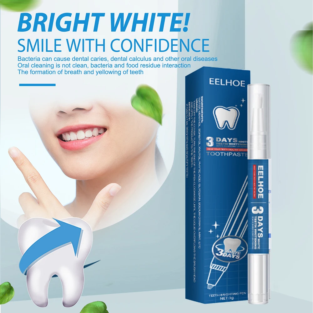5ml Teeth Cleaning Pen Remove Plaque Stains Instant Dental Bleach Essence Bad Breath Tooth Beauty Pens Dentistry Tools