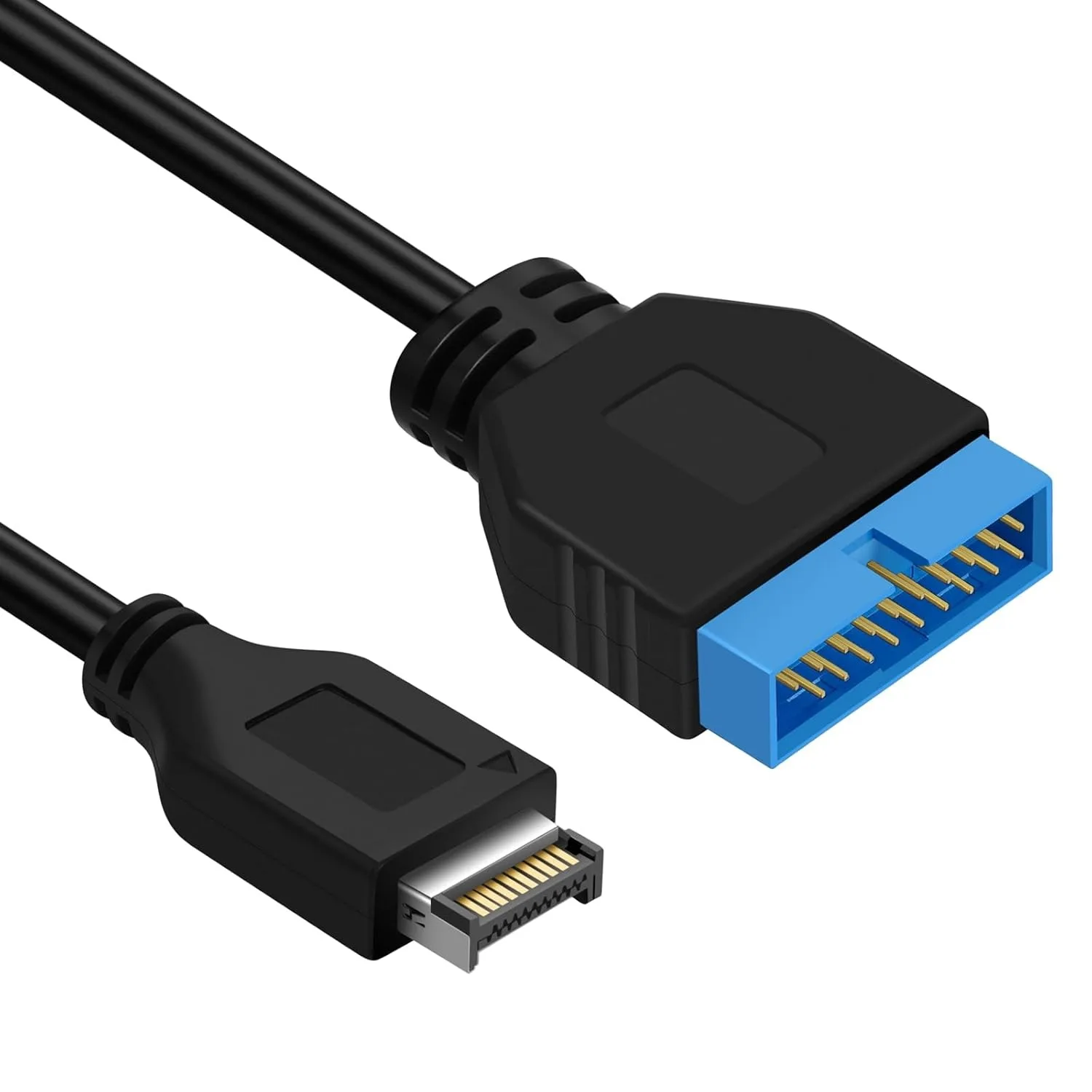 High-Speed USB 3.1 Gen 2 Type-E to USB 3.0 19/20-Pin Motherboard Extension Cable for ASUS PC Front Panel