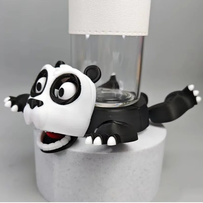 Creative Coaster Panda Cat Cup Pads Tea Coffee Mug Drinks Holder Tableware Decorative 3D Printed Ornament Home Decor