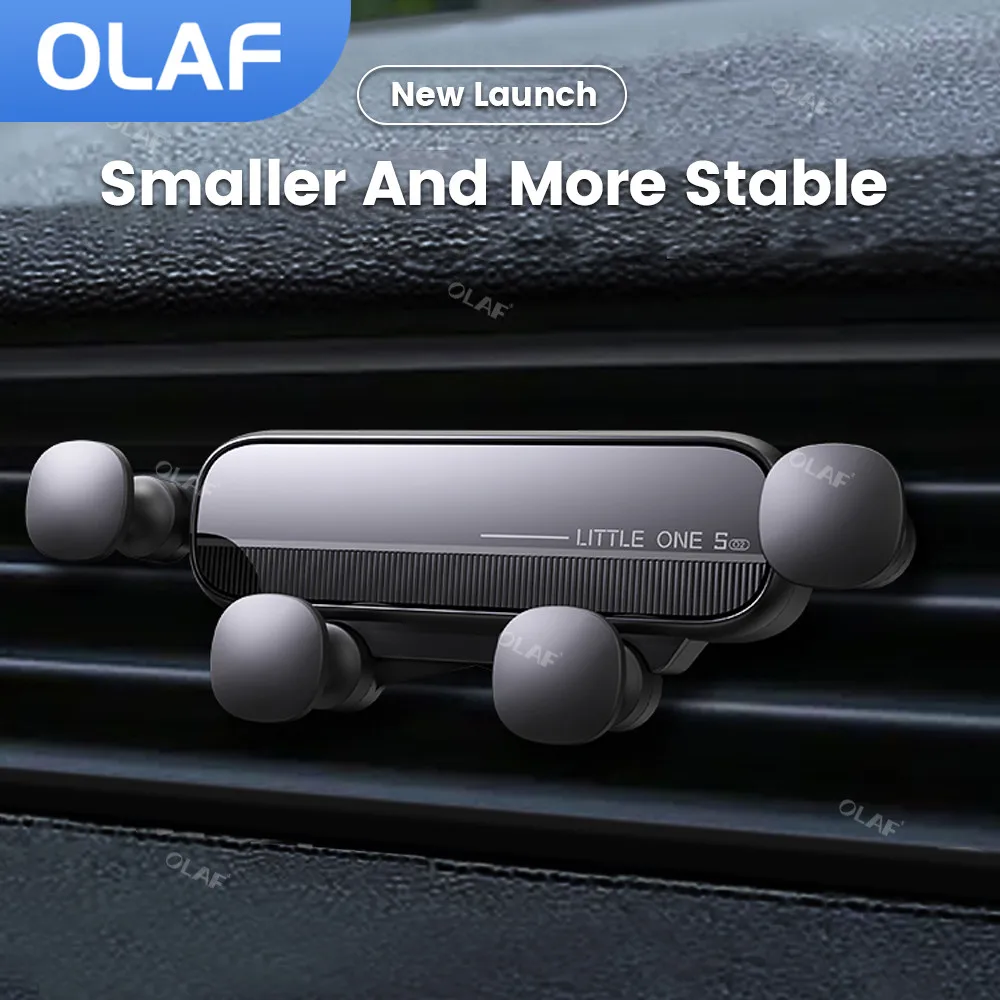 Olaf Gravity Auto Phone Holder Car Air Vent Clip Mount GPS Mobile Phone Holder CellPhone Stand Support For iPhone holder in car