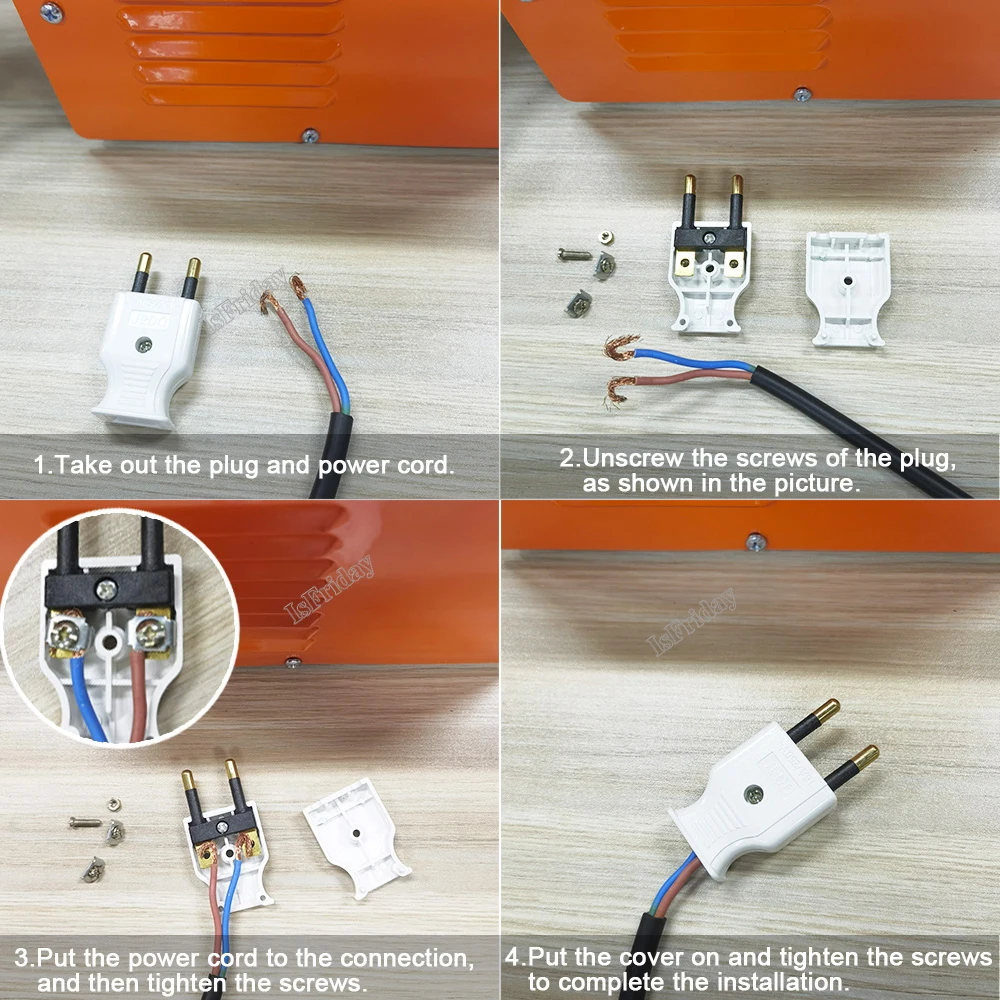 MMA-250 Welding Machine Inverter Arc Electric Welding Machine 20-250A Current Adjustable Welders With Tool Storage Box