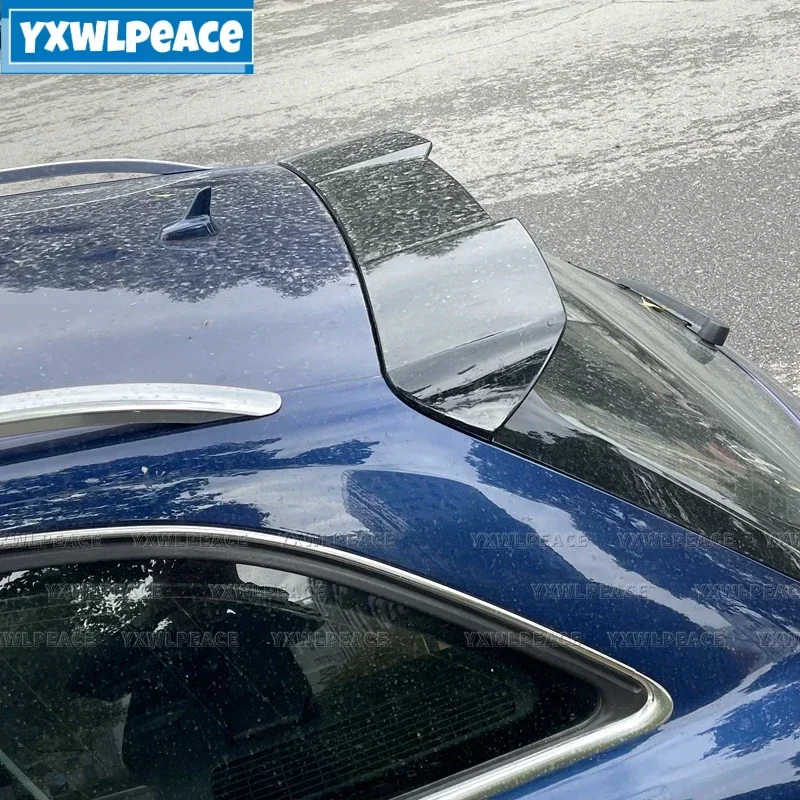 Dla Audi A4 B8 Allroad Avant 2008-2015 Wysokiej jakości plastikowy materiał ABS Tylny spojler dachowy Zestaw karoserii bagażnika Skrzydło Akcesoria