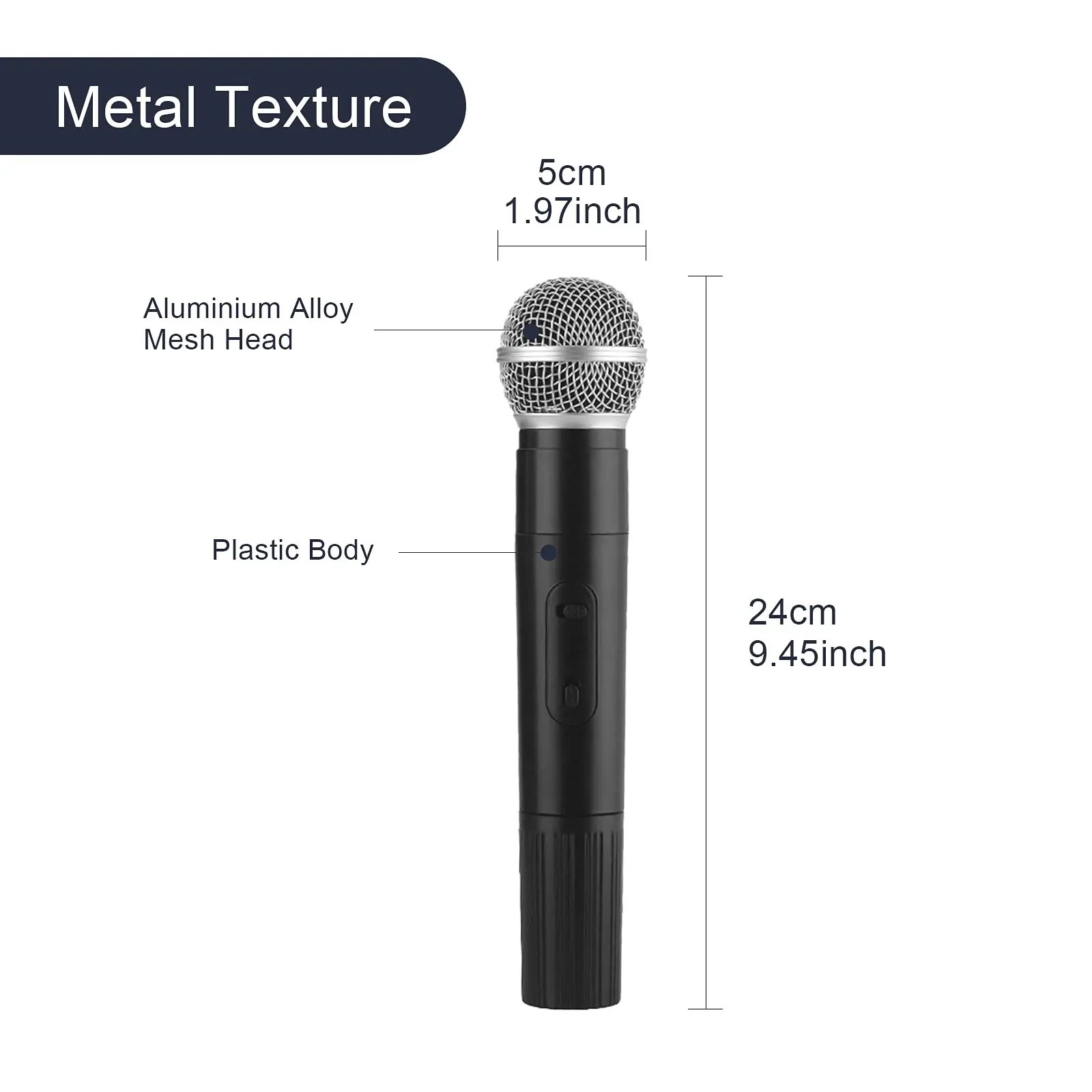 Portable Stereo Studio Mic KTV Karaoke Artificial Microphone Props For Smart Phone Laptop PC Desktop Handheld Audio Microphone