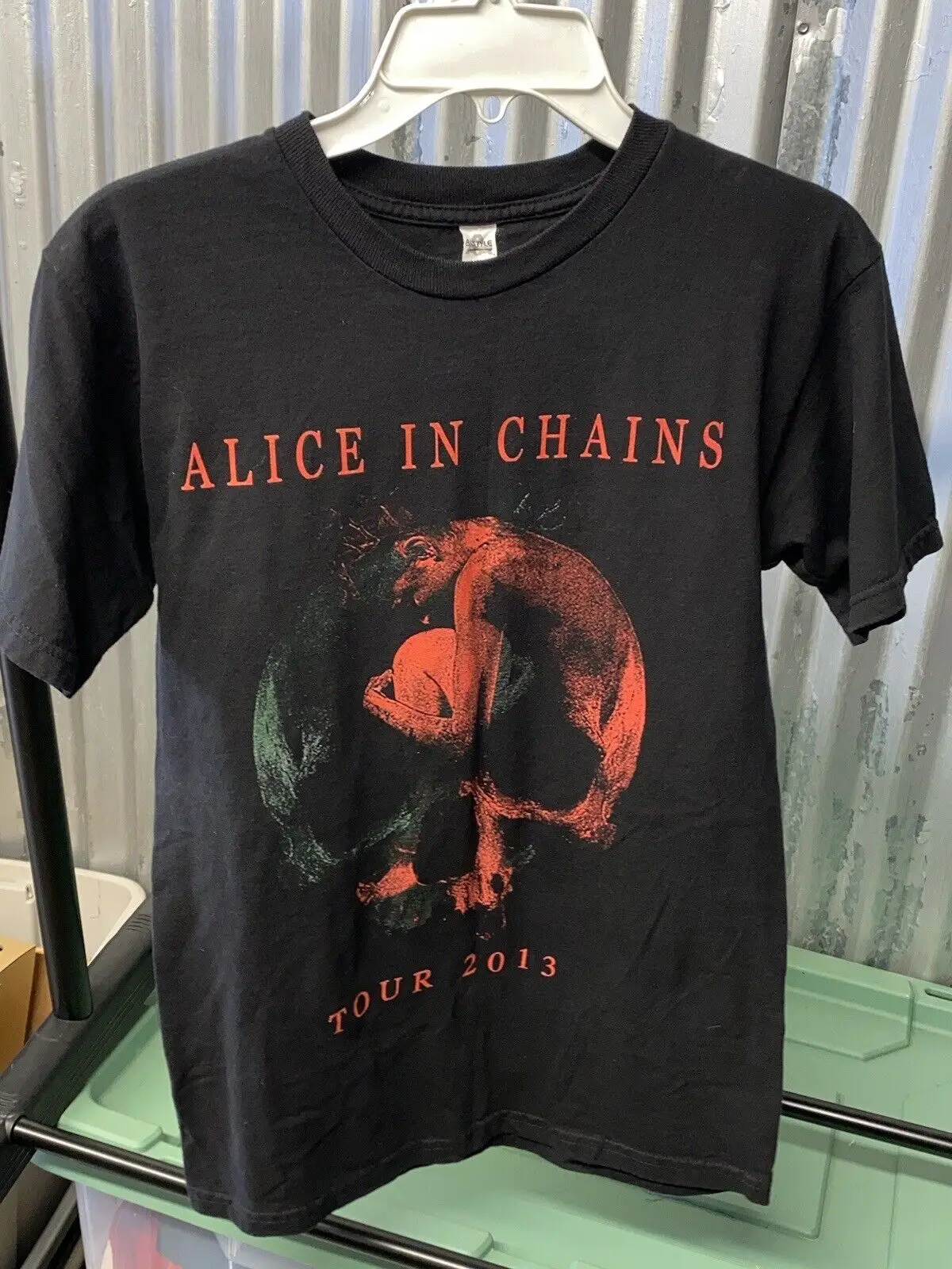 Alice In Chains Rock Fest 98 2013 Tour T Shirt Mens Size Small Aaa