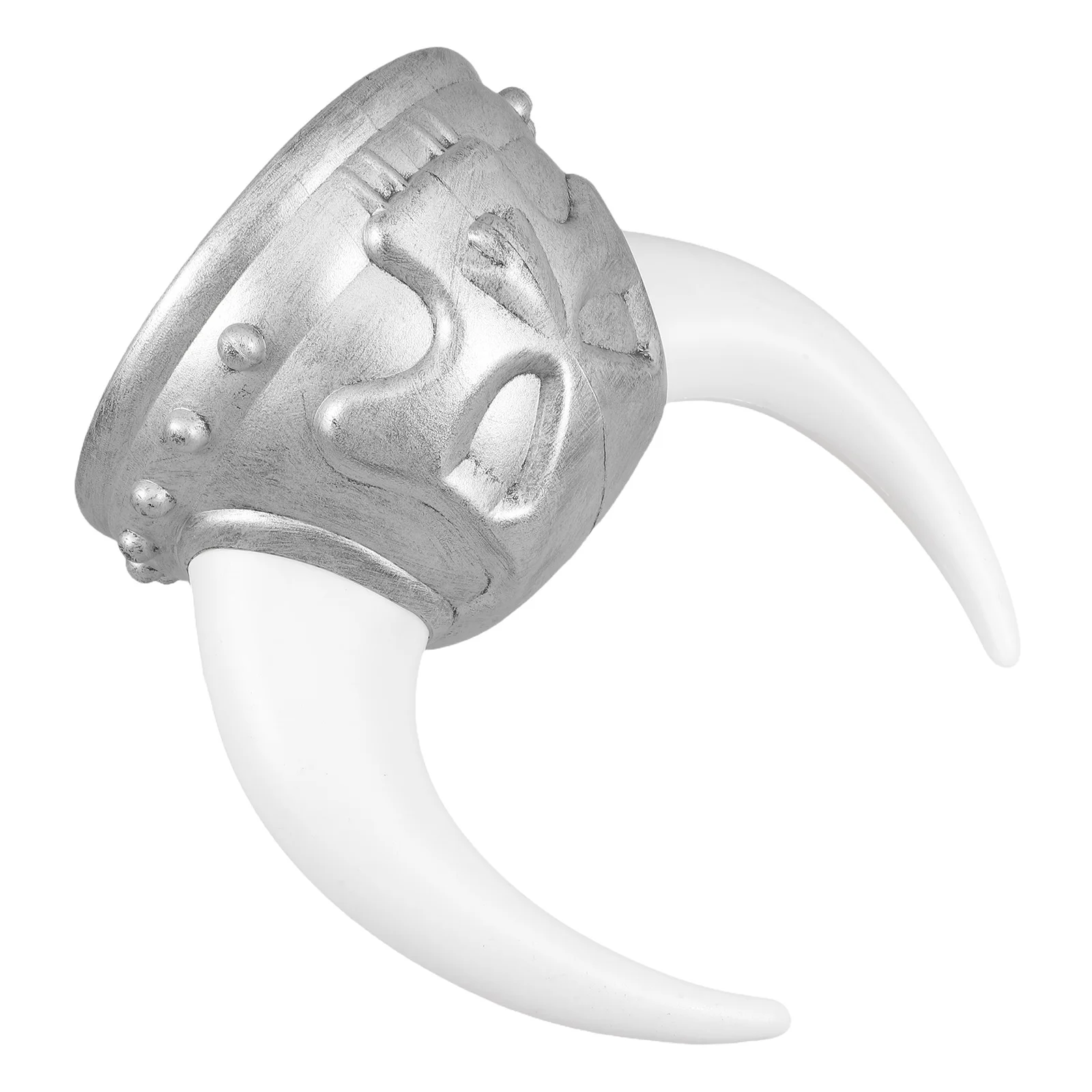 

Viking Pirate Hat Funny Warrior Prom Halloween Party Costume Accessory Plastic Adult Horned