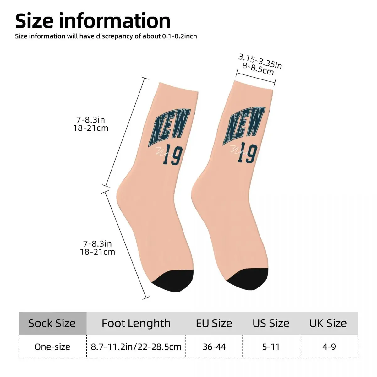 NEW YORK NYC Sock Printed Man Polyester