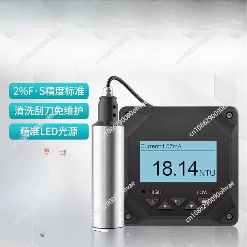 Turbidity meter, detector, sludge concentration meter, turbidity sensor, suspended solids, online water quality monitoring