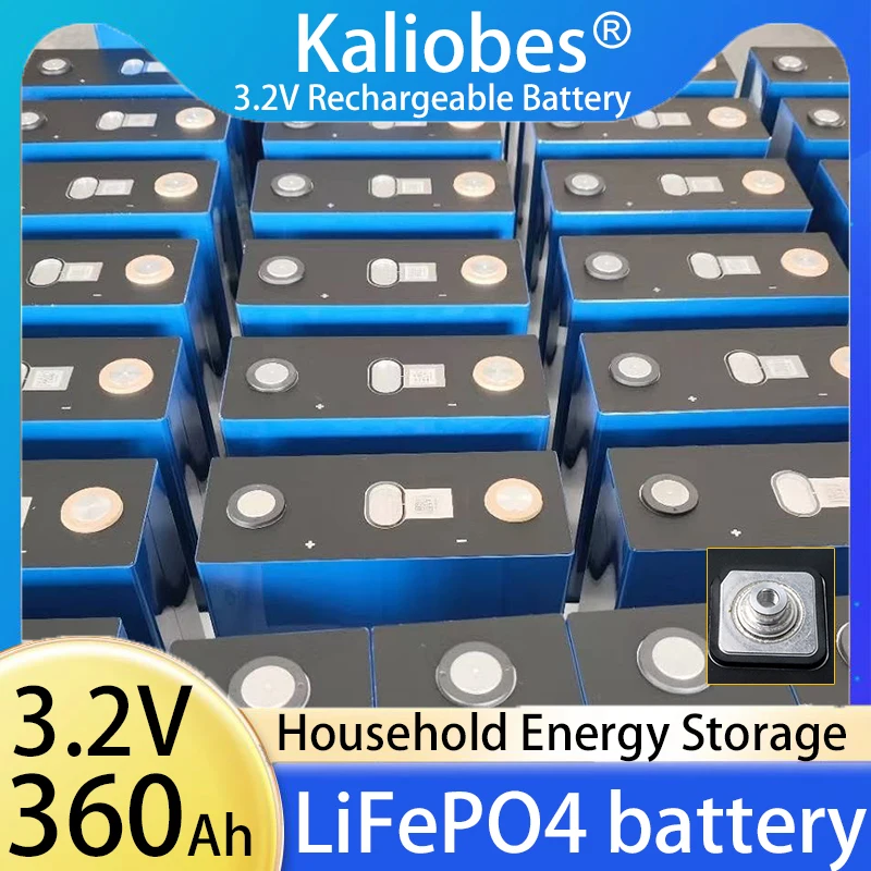 

3.2V Lifepo4 Battery 360AH Brand New Lithium Iron Phosphate Cell DIY 12V 24V 48V for Camping Boat Golf Cart RV EV Forklift