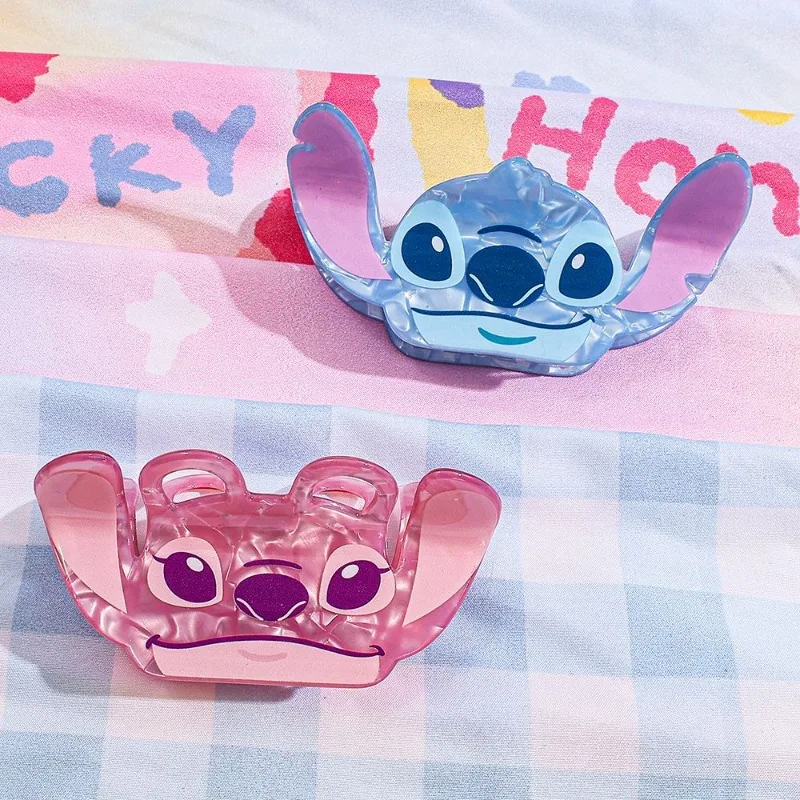 Stitch Shark Clip Cartoon Cute Figure Big Head Grab Clip Funny Back of The Head Hair Washing Commuting Creative Hair Accessories