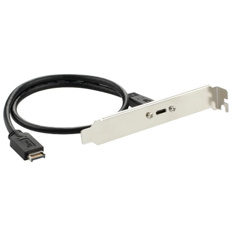 10Gbps USB 3.1 Type C Front Panel Header Type-E Male to Type C Female Motherboard Expansion Cable Connector Line