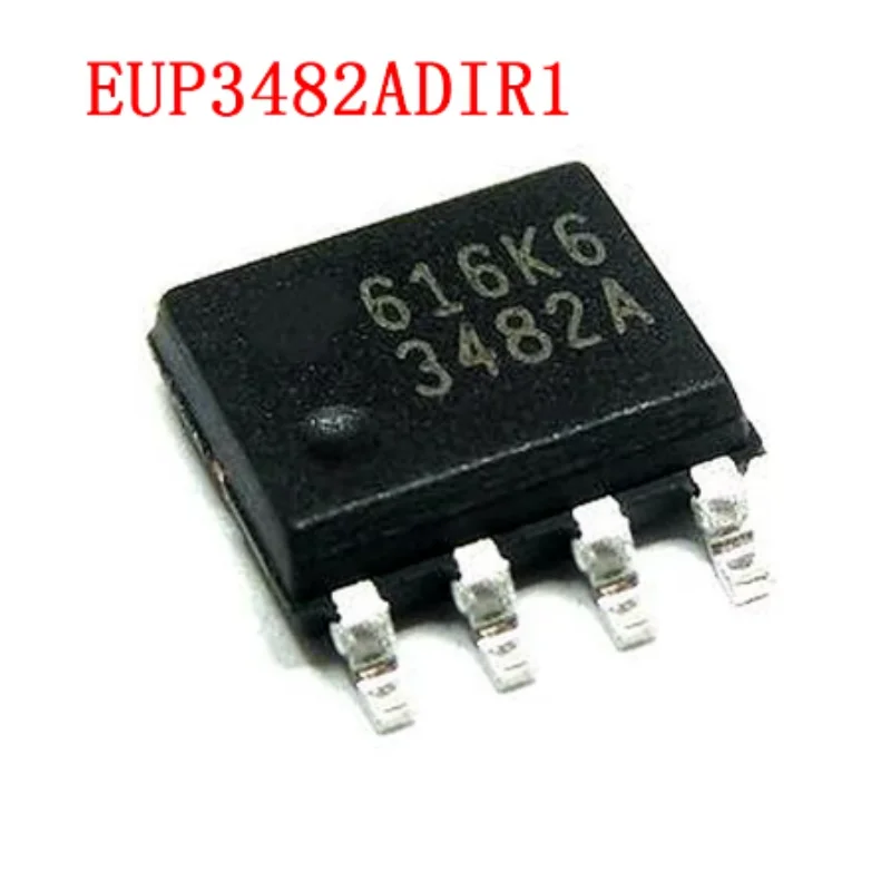 10PCS  100% New EUP3482ADIR1 EUP3482A EUP3482 3482A sop-8 Chipset