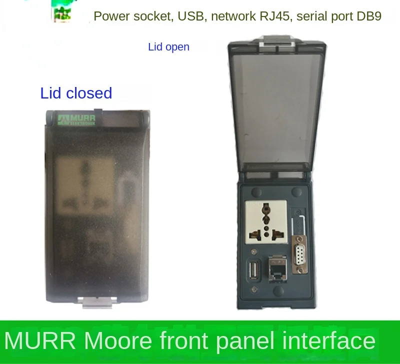 

Murr Moore интерфейс передачи данных 4000-68713-8080001 розетка сетевой порт DB9 последовательный usb-порт порт USB