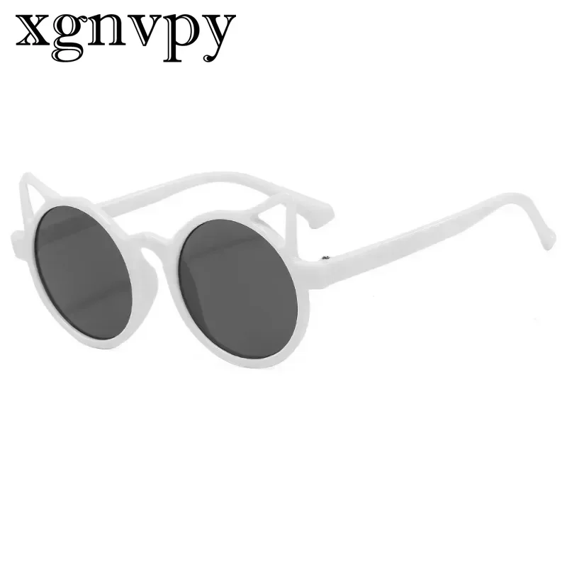 Xgnvpy bambini occhiali da sole per adulti neonata parasole polarizzato Cute Cartoon Cat Glasses Boy Tide Personality Fashion