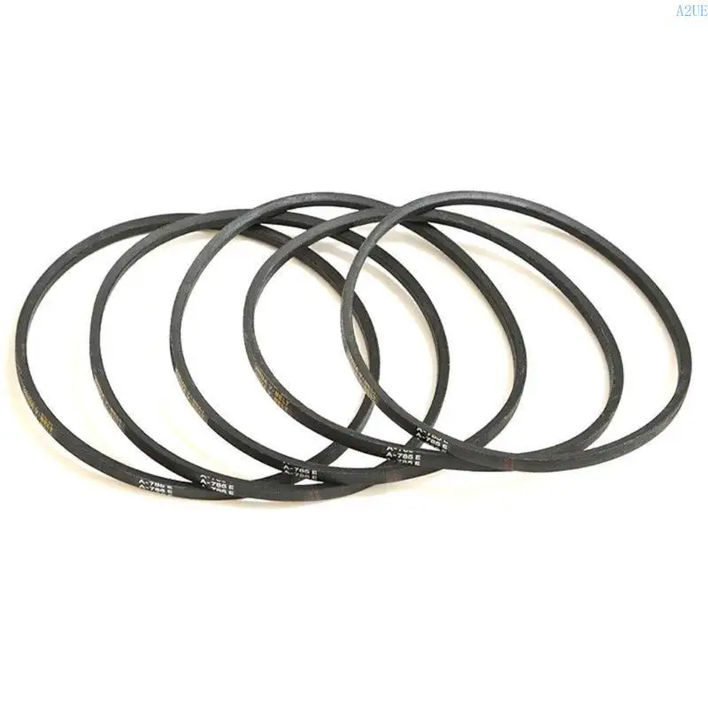 A2UE Replacement Transmission Belt A-785E 785mm for Washing Machine Repair, Black Rubber Washer Drive Belt with Fine Texture for