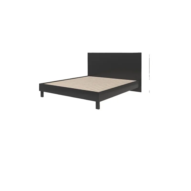 

Retro light luxury wood 1.5 meters 1.8 meters, double paint, solid wood minimalist