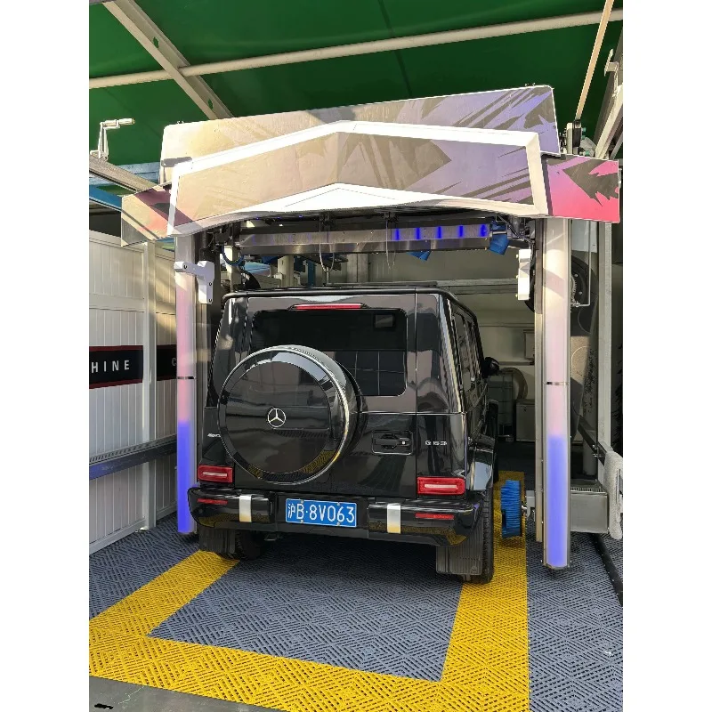 Stainless Steel Intelligent Electric Car Washing Equipment Infrared Induction Touchless Cleaning Machine Power Above 1500W