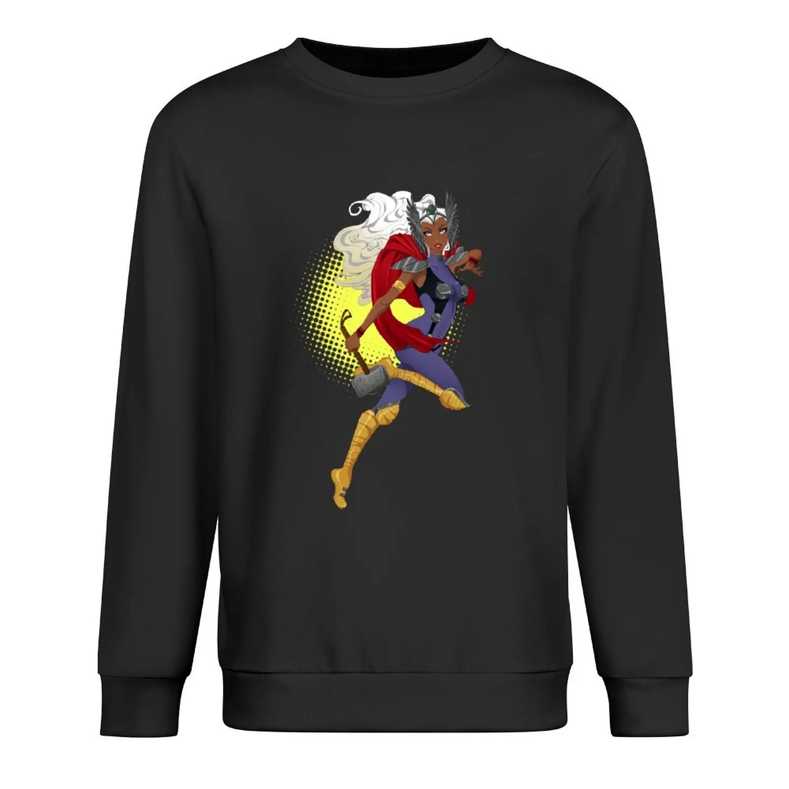 

Goddess of Thunder (w/o name) Pullover mens designer clothes mens clothes tracksuit men anime clothing men sweatshirt