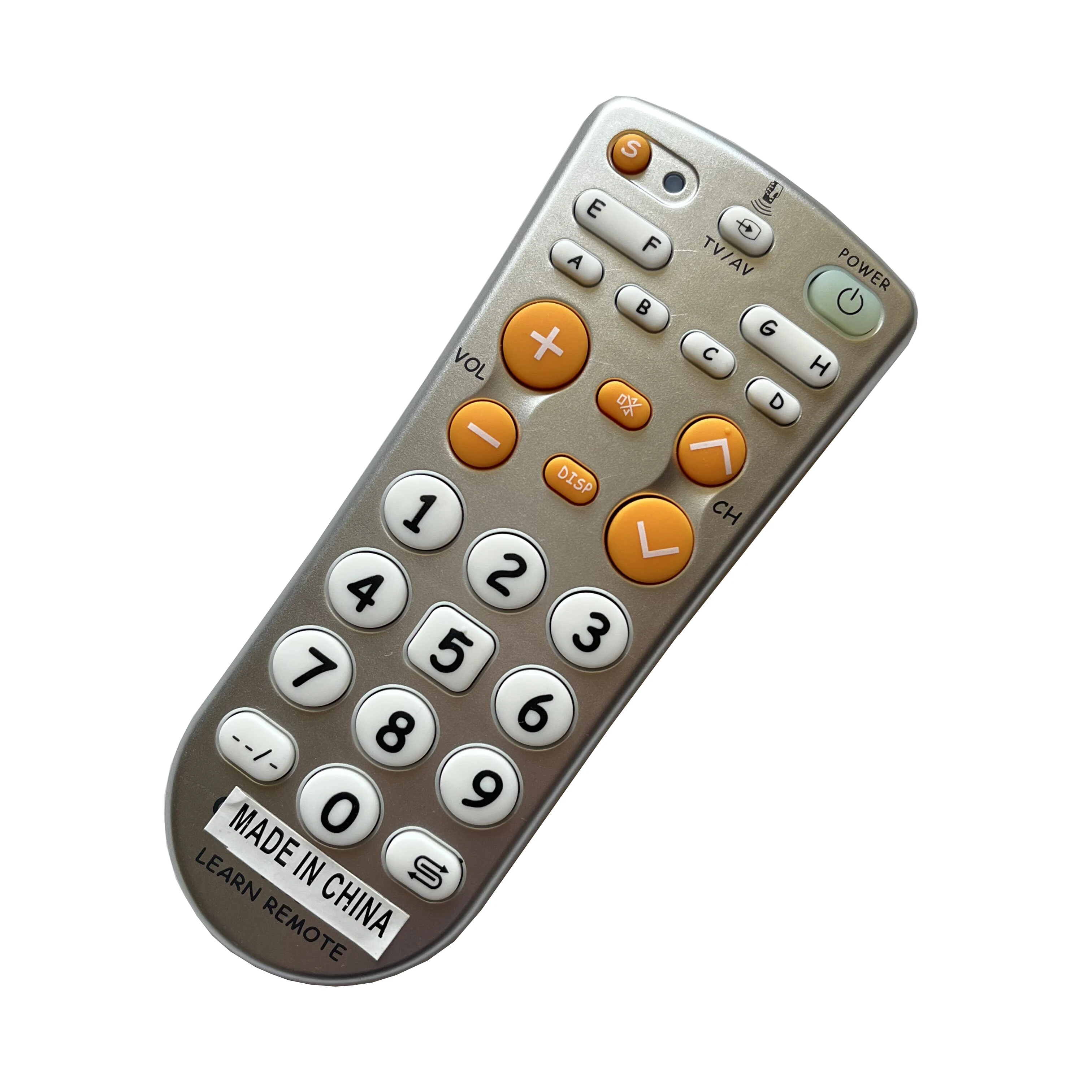 NEW Combinational Universal Learning Remote Control Controller Chunghop L108E For TV SAT DVD CBL DVB-T AUX Big Button Copy