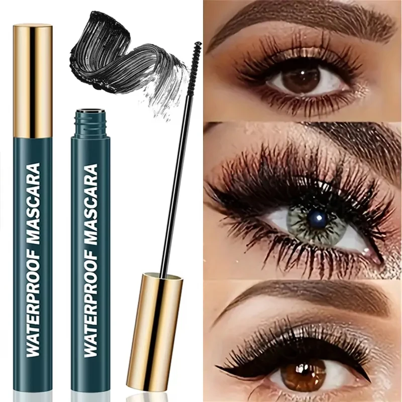 Mascara 4D, nero, impermeabile, ultra lungo, volumizzante, a lunga durata, a prova di sbavature, festival perfetti e occasioni speciali