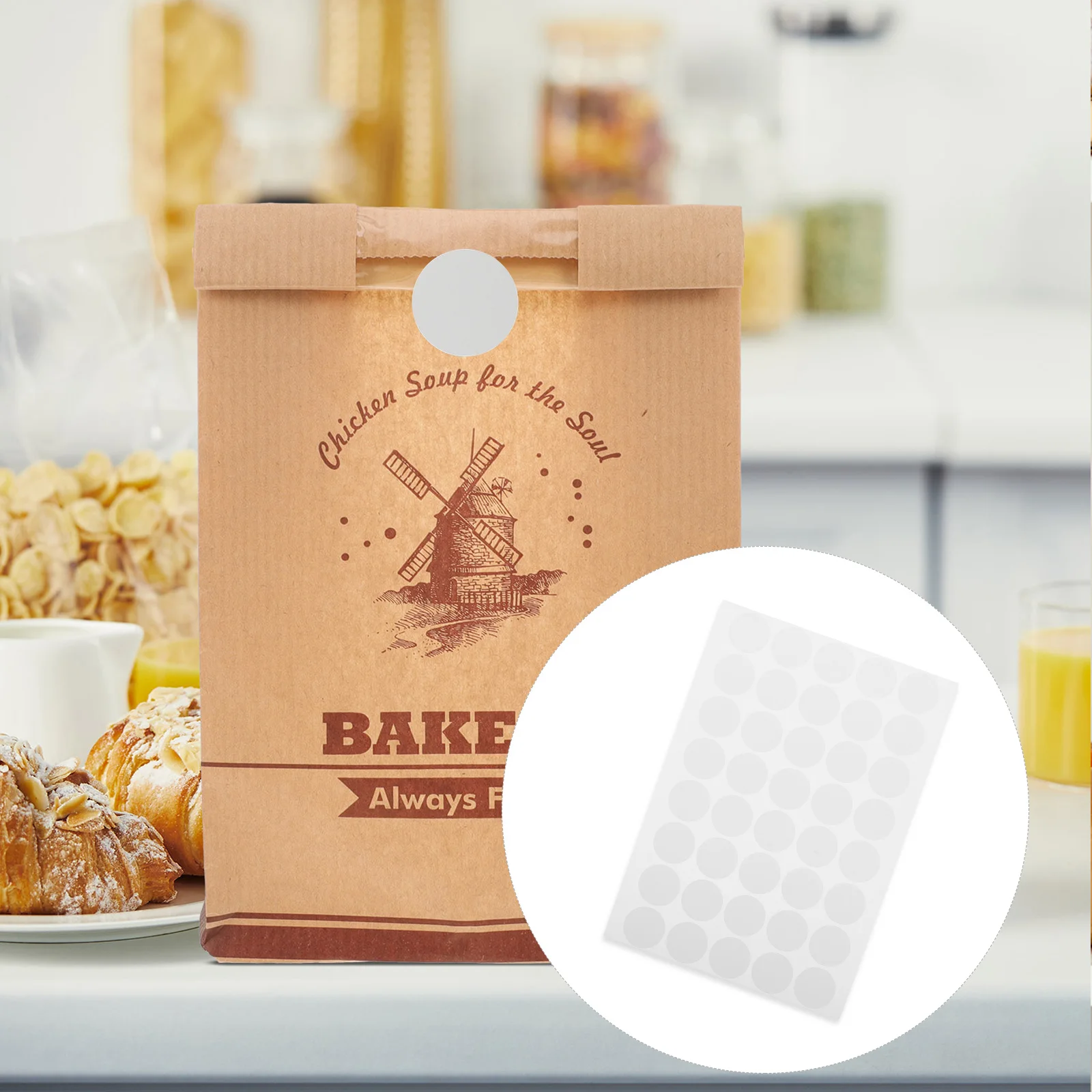 

10 Sheets Round Sticker Labels Colored Tag Stickers Gift Small Heat Sensitive Marking Office Circle