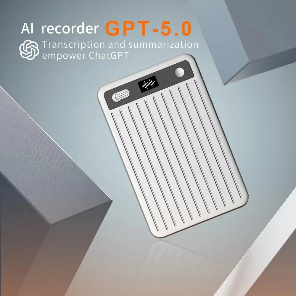64GB Note AI Recorder with Magsafe App Control, Transcription Device, 159 Language Notebook