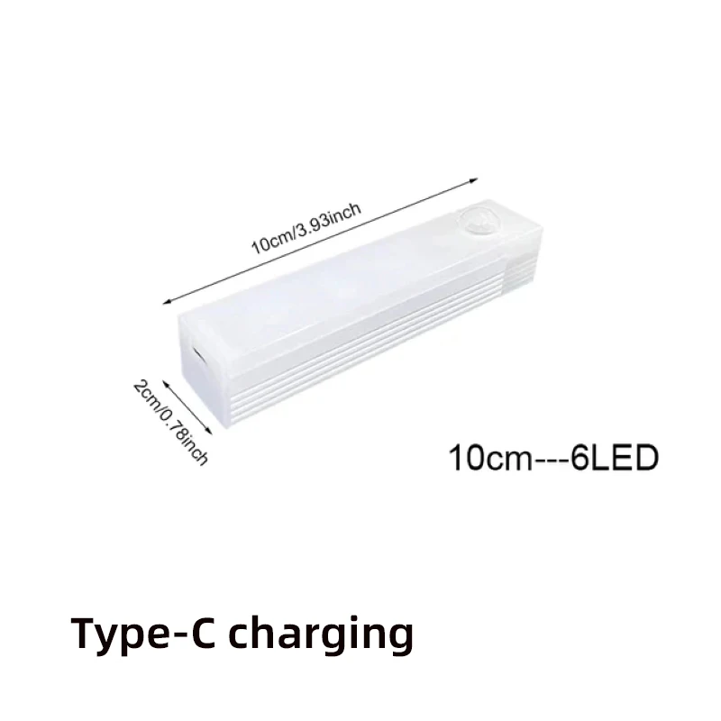 Wireless LED Night Lights Motion Sensor Lights Closet Kitchen Night Lights Bedroom Detector Light Cabinet Staircase Backlit, image 10