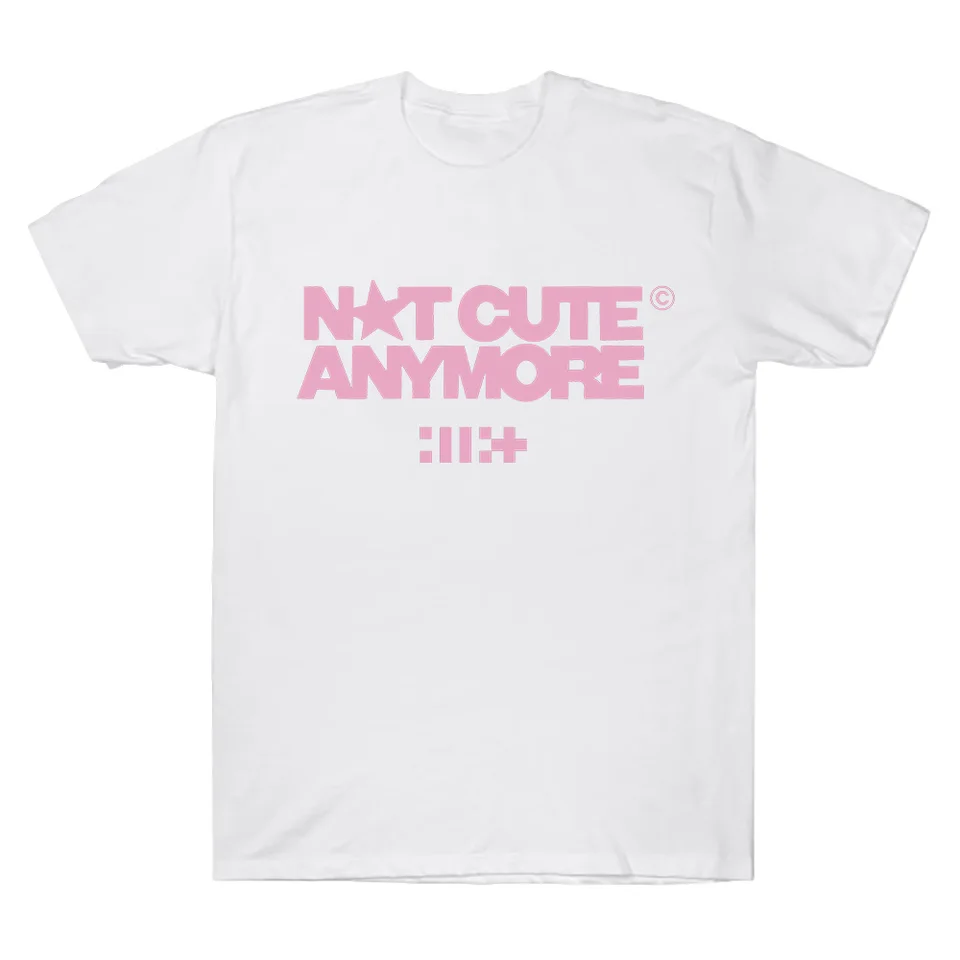 n*す様 ILLIT パーカー not cute anymore ILLIT merch Not cute anymore Hooded Drawstring Pocket Sweatshirt