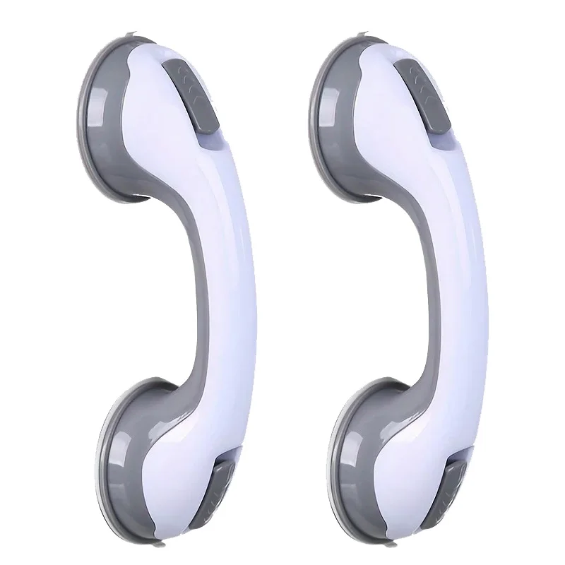 1/2Pcs Showers Grab Bars Free Punch Bathroom Handle Anti Slip Safety Suction Cups Bathtub Grab Bar For Elderly Children Support image 6