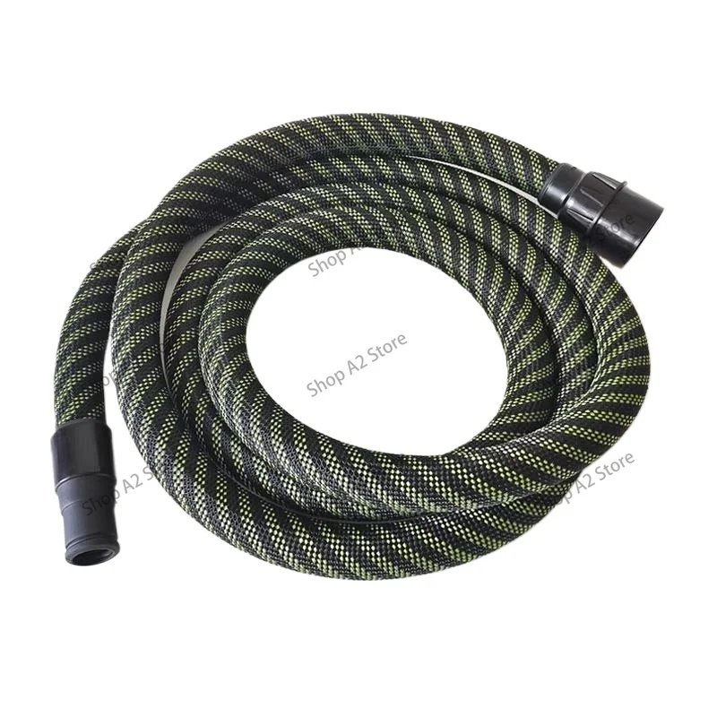 nglish:5M Anti-Static Dust Collection Hose, Vacuum Cleaner Suction Pipe Accessories for Grinder and Polisher
