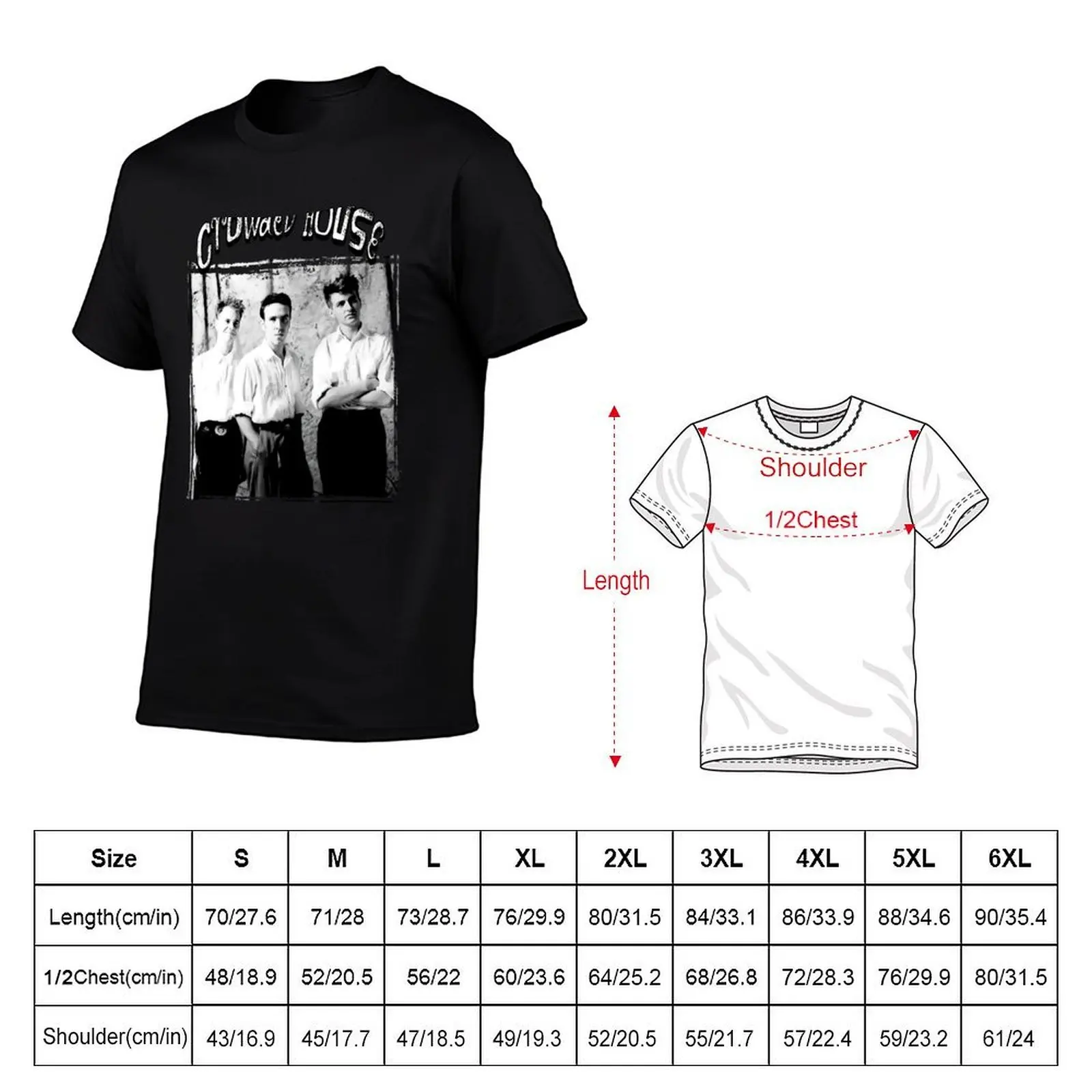 crowded house T-Shirt anime t shirts for man t shirt for man man t shirts graphic T-shirt