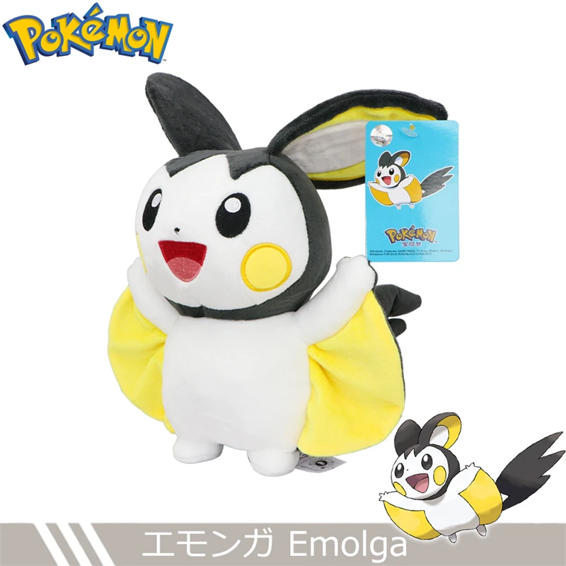 Original Pokemon Jigglypuff Alolan Vulpix Plüsch Spielzeug Nette Anime Pokeball Yamper Emolga Litten Stofftier Peluche Puppen Geschenk