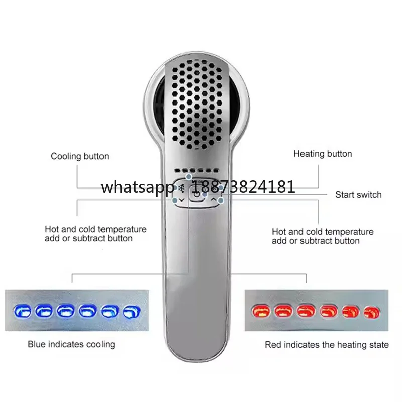 Hot Cold Hammer Home Facial Lead-in Lifting Tighten Rejuvenation Anti-aging Moisturizing Beauy  fast shipping